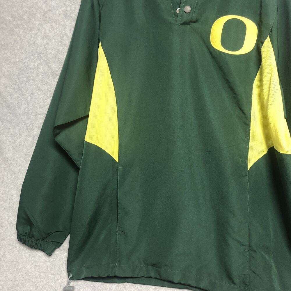 Nike Team University of Oregon Ducks Windbreaker Pullover Size Medium Baseball - Picture 4 of 9